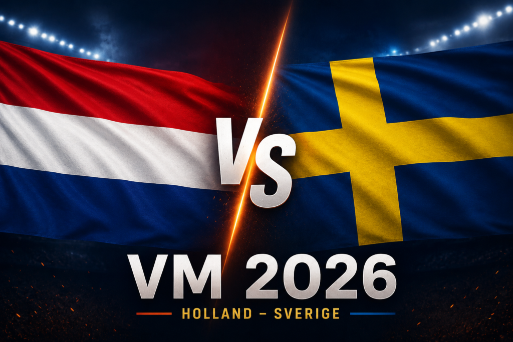 Holland - Sverige